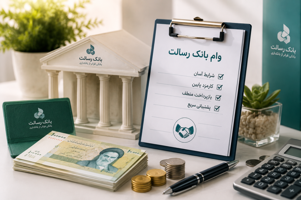 وام بانک رسالت